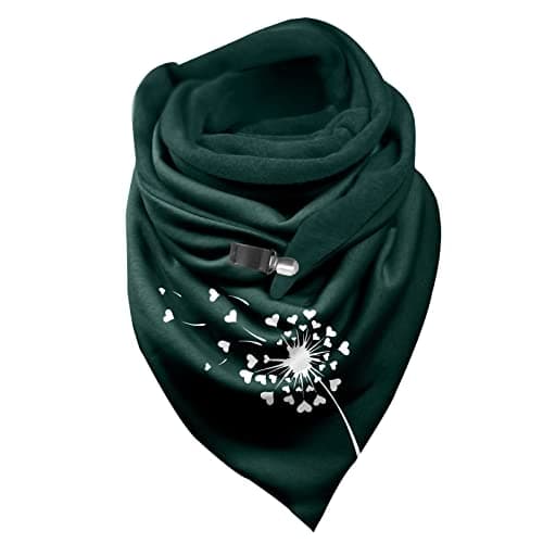 Scarf For Women Uk Womens Scarf Ladies Scarves travel accessory Dandelion Print Unisex – Soft Luxe Winter Neck Warmer For Couples & Gifting