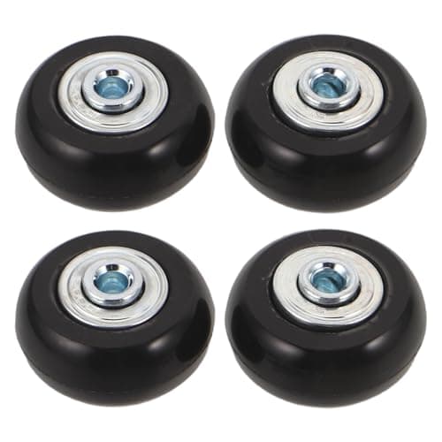 Zerodeko Replacement Wheels for Suitcases and Luggage with Pu Material and Ball Bearing, Heavy Duty Low Noise Travel Luggage Wheel Repair Kit for Business Trips and Hotels
