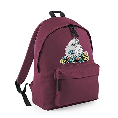 Giftme Sweet hippo Love Birthday, valentines day, Christmas for Kids-Boys Toddlers Fashion Backpack Back to School Rucksacks Toddler Shoulder Bag Travel Bag. (Burgundy)