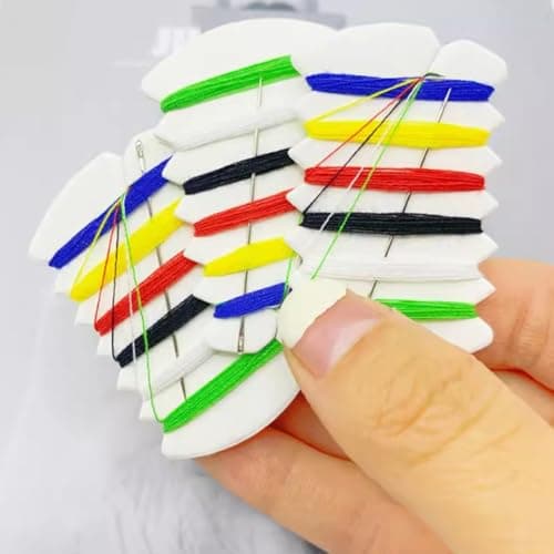 30Pcs Individually Wrapped Travel Quick Repair Emergency Sewing Kit; Portable Multipurpose Hotel Sewing Kit with Needles Button Threads Safety Pin for Home Hotel Travel Use; Outdoor Sewing Repairing T — view 6