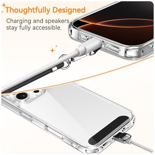 ivoler Crossbody Phone Lanyard Adjustable Neck Strap with Secure Patch Holder, Compatible with Most Smartphones – Durable, Hands-Free, Anti-Theft, Multifunctional with Earbud/Glasses Hook – Black — view 6