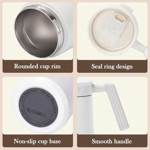 Thermal Travel Mug - 316 Stainless Steel Portable Cup — view 3