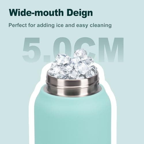 UZSPACE Metal Water Bottle, 316 Stainless Steel Drinks Bottle, 700ml — view 6