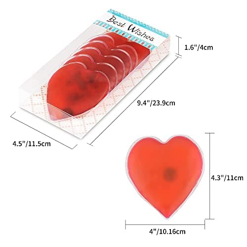 NWK Pack of 6 Reusable Instant Hand Warmer Gel Click Heat Packs — view 3