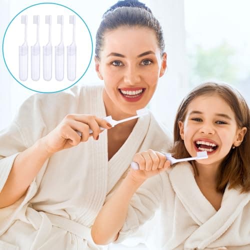Zuimei 8Pcs Travel Toothbrush Set, Foldable Toothbrush with Mini Toothpaste — view 5