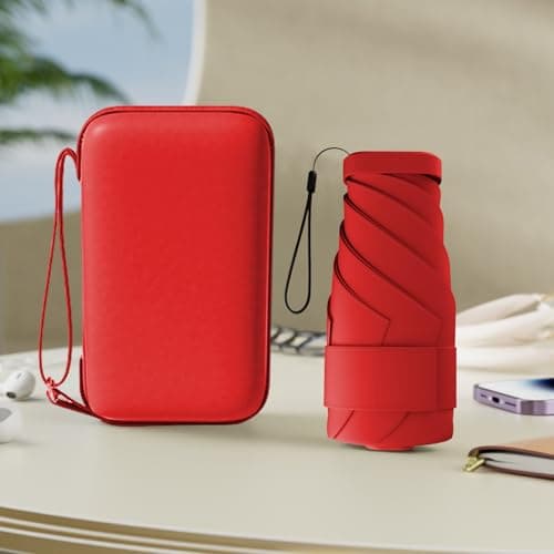 Copulan Mini Travel Umbrella, UPF 50+ Compact Fits in Purse — view 4
