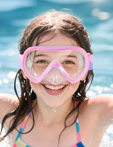 Supertrip Kids Swimming Goggles with Nose Cover for Ages 6-14 — view 2