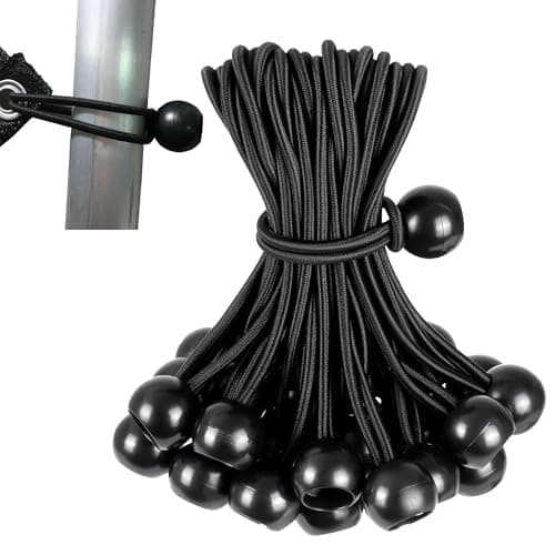 10 Pcs Bungee Ball,15cm Bungee Cords With Balls,Ties Heavy Duty