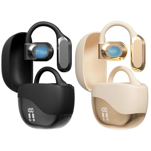 Language Translation Earbuds, 3-in-1 AI Translator Earbuds Real Time for Android iOS, 144 Languages Earbuds Translators Earphones for Business Travel Learning (Black & Khaki)