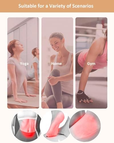 Yikki 4 Pairs Pilates Grip Socks, Reformer Yoga Socks for Women — view 6
