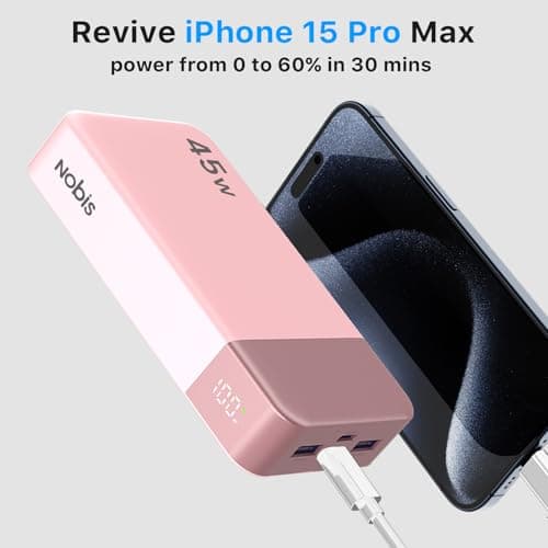 NOBIS Power Bank Fast Charging 45W 20000mAh Portable Charger — view 2