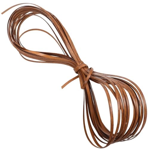 ADOCARN Chair Making Plastic Rattan Repair Kit for DIY Crafts Coffee PE