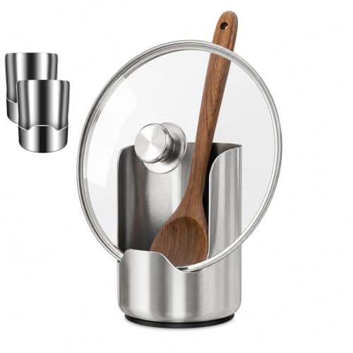 2 In1 Multi-functional Kitchen stainless steel utensil holder (2PCS)