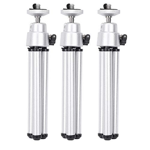 HUSHUI Durable Mini Aluminium Alloy Telescope Tripod Set 3PCS for Digital Cameras and Travel