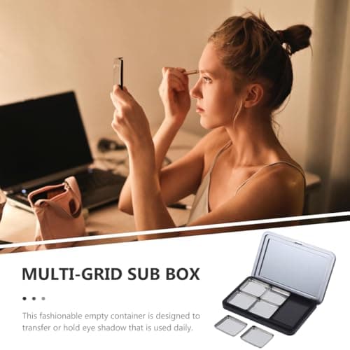 Didiseaon 2 Sets Eyeshadow Palette Portable Blusher Palette Lipstick Tray — view 2