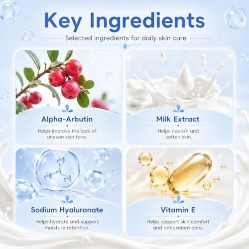 16PCS Milk Skincare Set, Gifts For Women, Daily Care Travel Essentials — view 3