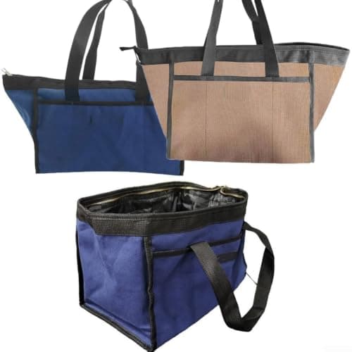 14 Inch Multi-Pocket Canvas Tool Tote Bag For Work & Travel — view 5