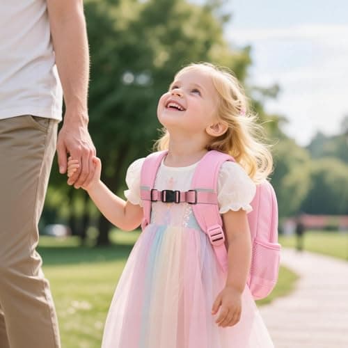 Zcbzbn Pack of 2 Chest Strap Backpack, Adjustable Chest Strap Backpack, Adjustable Chest Strap for School Bag, Nylon with Buckle, for School Backpack Outside Travel, pink, 2cm — view 3