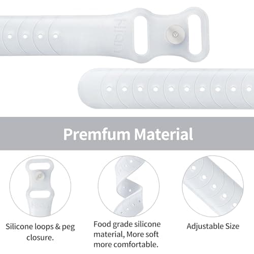 Travel Sickness Bands/Adjustable Acupressure Wristbands/Relief Waterproof Band for Nausea Morning Sickness,Motion Sickness（ 1 Pair Transparent） — view 2