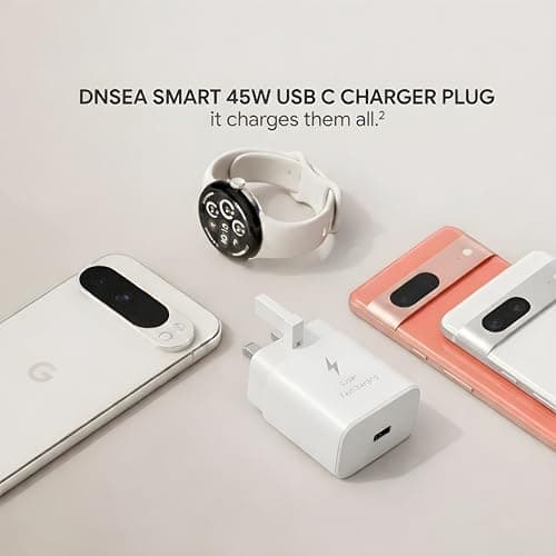 45W Fast Charger For Google Pixel 11 10 9 8 7 6 5 4 USB C Charger Plug — view 5