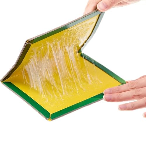 6 Pack Pest Trap Boards, Large Strong Sticky Trap Pad And Boards For Multi Pests, Glue Trap Pads for Indoor Outdoor Home Kitchen Garden, Insects, Fly Catchers. — view 3