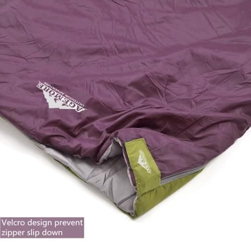 Agemore Ultra-light Compact Envelope Sleeping Bag for Camping — view 4