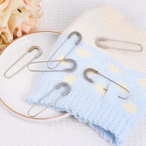Erpmlyo Giant Safety Pins 3 Inch - 20 PCS Coilless Pins for Craft Projects — view 3