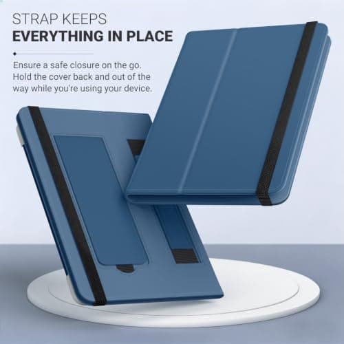 MoKo Universal Case for 6 inch kindle eReaders and Tablets, Dark Sea Blue — view 6