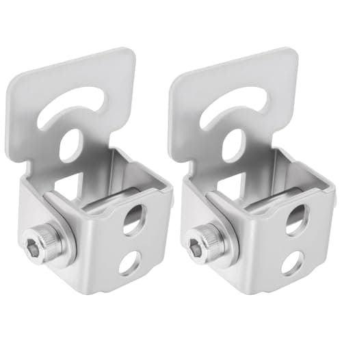 VGOL 2pcs Motorcycle Headlight Spotlight Mounting Bracket Stainless Steel for LED Light Bar Modification