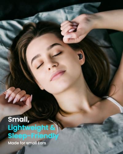 TOZO A1 Wireless Earbuds, Bluetooth 5.3 Earphones, Support APP EQ Setting, 32H Long Playtime, Ear Buds with HiFi Stereo Sound, Light-Weight Wireless Earphones, IPX5 Waterproof — view 6