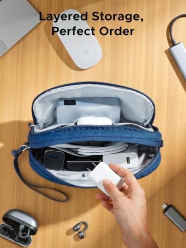 UGREEN Travel Tech Pouch, Cable Organiser Bag, Travel Essentials Organiser — view 3