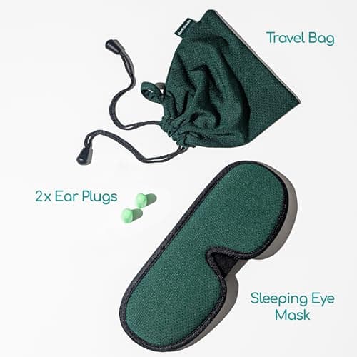 Medi Grade Cotton Eye Mask for Sleeping, 3D Memory Foam Blackout Sleep Mask — view 2