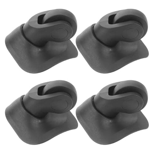 FRCOLOR 4pcs Suitcase Replacement Wheels 360-degree Swivel and Ultra Quiet Abs Material, High Loadbearing Capacity Baggage Wheels Kit for Travel Luggage Repair
