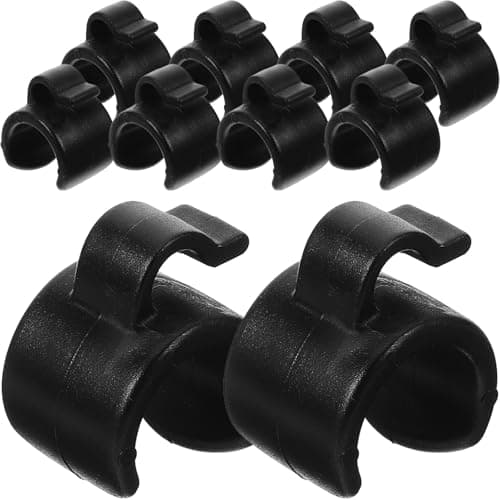 20 Pack 25mm Cable Clips for Tripods and Speaker Stands