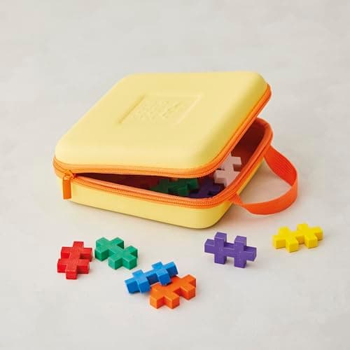 PLUS PLUS Building Blocks Toy Storage Case - Holds 15 BIG Pieces - Kids Construction Toys, Learning Resources, STEM Play for Home and Travel - Travel Case BIG — view 5