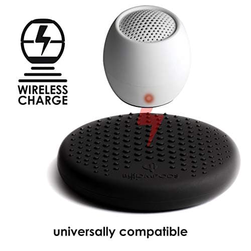 Boompods Zero Mini Bluetooth Speaker - Small Portable Speakers, White — view 5