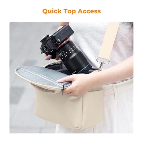 K&F CONCEPT Camera Sling Bag Small Crossbody Camera Case — view 4