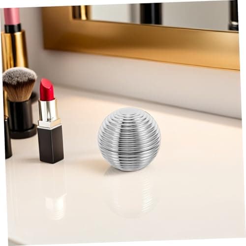 Tofficu Acrylic Refillable Cream Container Jar 30g Silver Travel Size for Masks and Cleansing Balms Personal Use — view 6