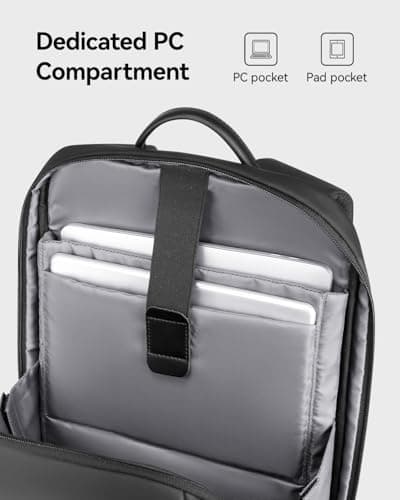 MARK RYDEN Lightweight Laptop Backpack Fashionable Commuter City Walk, Suitable For 15.6" Laptops, Water-repllent multicompartment YKK zipper casual backpack, easy to clean — view 3