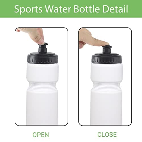 ZMCYN 6 Pack 700ml Sports Water Bottles for Gym Cycling — view 4