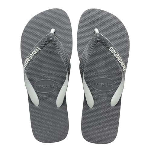 Havaianas Top Mix Unisex Adults FlipFlop Steel Grey/Steel Grey 8.5/9 UK