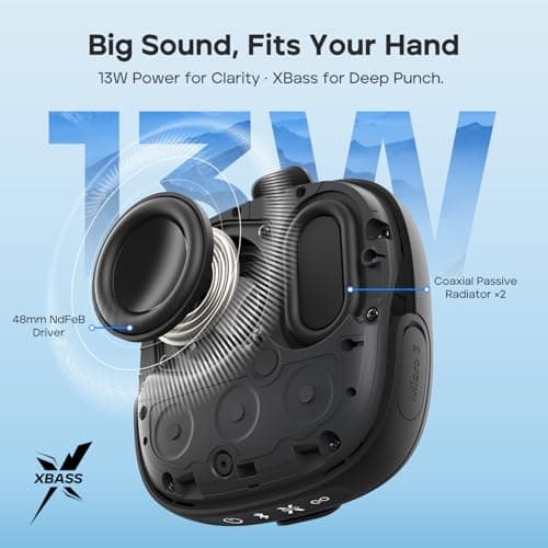 Tribit StormBox Micro 3 Bluetooth Speaker, 13W, IP68, 24H Playtime — view 5