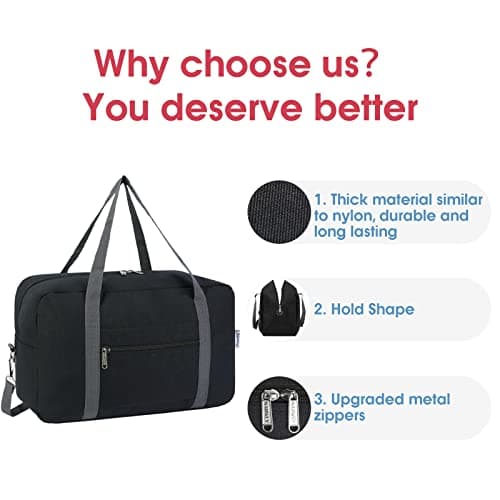 Narwey Ryanair Cabin Bags 40x30x20 Underseat Foldable Travel Duffel Bag — view 4