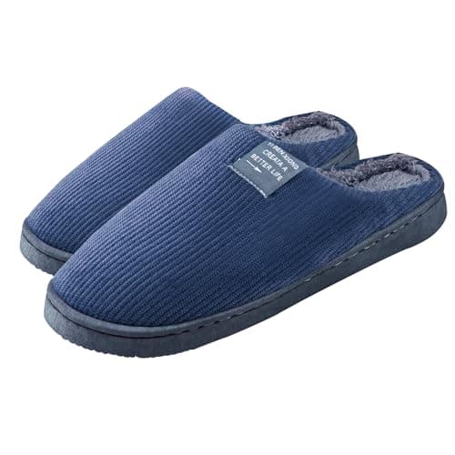 Women Men Slippers, Plush Soft Slippers Winter Warm Slip Ladies Slippers House Shoes Anti-Skid Indoor Outdoor