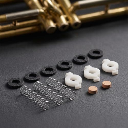 2 Sets Trumpet Valve Repair Kit and Spring Set with Piston Guides — view 6