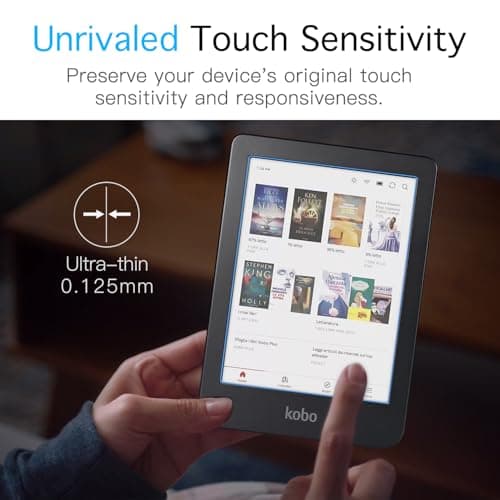 MoKo 2 Pack Anti-Glare Screen Protector for 6" Kobo Clara Colour/Clara BW — view 6