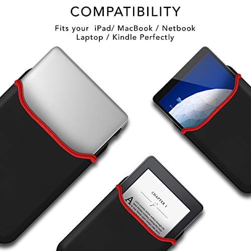 Vibe 16 Inch Laptop Sleeve [Light Weight] Protective Case [Skin Pouch Cover] Neoprene Sleeve Compatible for MacBook Pro 2019, 15-inch old MacBook Pro Retina, 15-inch Surface Book, Lenovo IdeaPad S145 — view 4