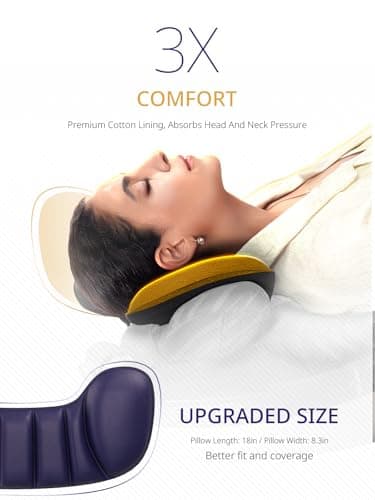 Bonairest Travel Pillow, Airplane Neck Pillow with 3D Eye Mask for Sleeping — view 5