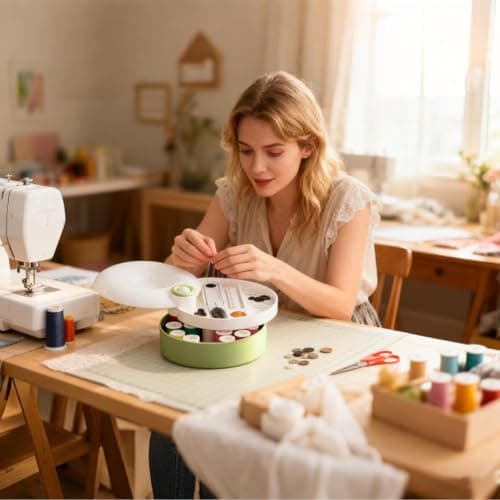 Travel Sewing Kit for Adults NeedleThread Craft — view 2