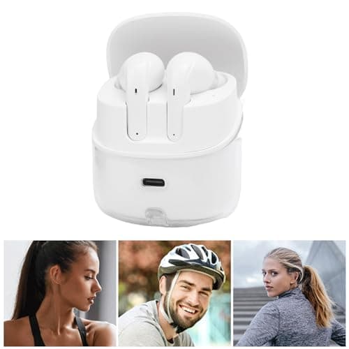 SIXRUN 4 Pack Wireless Earbuds, 5-8Hr Playback Battery Display Case — view 3